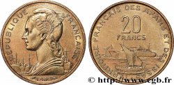 YIBUTI - Territorio Francés de los Afars e Issas 20 Francs 1968 Paris