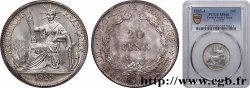 INDOCHINA 20 Centièmes 1923 Paris FDC66 PCGS