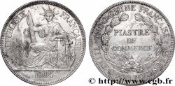 INDOCHINE FRANÇAISE 1 Piastre de Commerce 1904 Paris TTB+ 