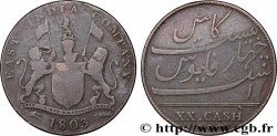 ISLA DE FRANCIA (MAURICIO) XX (20) Cash East India Company 1803 Madras