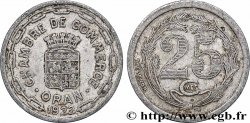 ALGERIA 25 Centimes Chambre de Commerce d’Oran 1922 