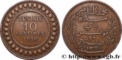 TUNISIA - French protectorate 10 Centimes AH1334 1916 Paris