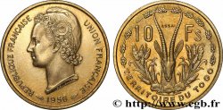 TOGO - UNIóN FRANCESA Essai de 10 Francs 1956 Paris