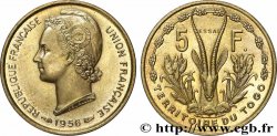 TOGO - UNION FRANÇAISE Essai de 5 Francs 1956 Paris