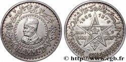MOROCCO - FRENCH PROTECTORATE 500 Francs Mohammed V an AH1376 1956 Paris
