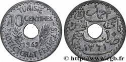 TUNISIA - FRENCH PROTECTORATE 10 Centimes AH 1361 1942 Paris