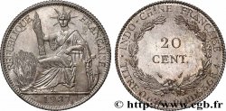 FRENCH INDOCHINA 20 Centièmes 1937 Paris