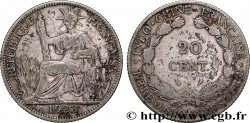 FRENCH INDOCHINA 20 Centièmes 1923 Paris