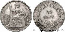 FRENCH INDOCHINA 20 Centièmes 1902 Paris