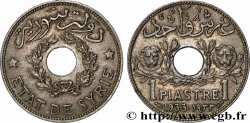 SYRIE - TROISIÈME RÉPUBLIQUE 1 Piastre État de Syrie / deux têtes de lion 1933 Paris