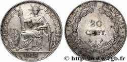 INDOCHINE FRANÇAISE 20 Centièmes 1928 Paris