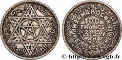 MOROCCO - FRENCH PROTECTORATE 100 Francs AH 1372 1953 Paris