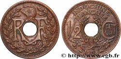 INDOCHINA 1/2 Centième 1938 Paris