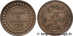 TUNEZ - Protectorado Frances 5 Centimes AH1336 1917 Paris