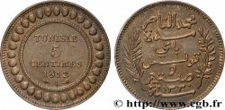 TUNISIE - PROTECTORAT FRANÇAIS 5 Centimes AH1330 1912 Paris