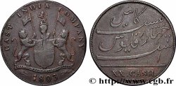 ISLE OF FRANCE (MAURITIUS) XX (20) Cash East India Company 1803 Madras