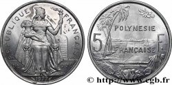 FRANZÖSISCHE-POLYNESIEN 5 Francs I.E.O.M. 1977 Paris