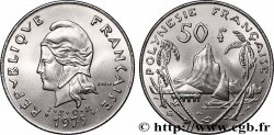 FRANZÖSISCHE-POLYNESIEN 50 Francs I.E.O.M. 1975 Paris