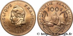 FRANZÖSISCHE-POLYNESIEN 100 Francs I.E.O.M. 1976 Paris