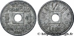 FRANZÖSISCHE-INDOCHINA 1/4 Cent 1942 Osaka