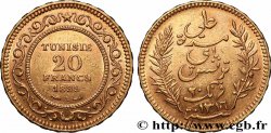 OR, PALLADIUM ET PLATINE INVESTISSEMENT 20 Francs or Bey Ali AH 1317 1899 Paris