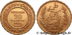 OR, PALLADIUM ET PLATINE INVESTISSEMENT 20 Francs or Bey Ali AH 1318 1900 Paris