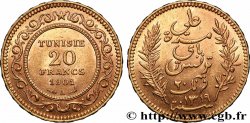 OR, PALLADIUM ET PLATINE INVESTISSEMENT 20 Francs or Bey Ali AH 1319 1901 Paris