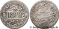 MAROC 1/2 Dirham Hassan I an 1299 1881 Paris