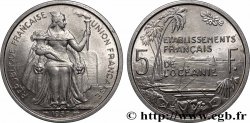FRENCH POLYNESIA - Oceania Francesa 5 Francs Établissements Français de l’Océanie 1952 Paris