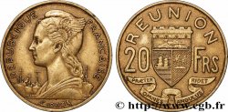 REUNION 20 Francs Marianne / armes 1964 Paris