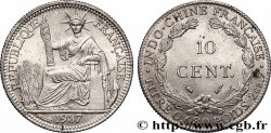 INDOCHINE FRANÇAISE 10 Centièmes 1937 Paris