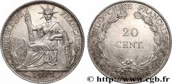 FRENCH INDOCHINA 20 Centièmes 1937 Paris