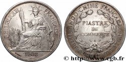 INDOCHINE FRANÇAISE 1 Piastre de Commerce 1908 Paris