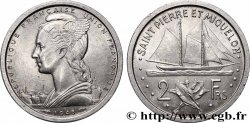 SAINT PIERRE ET MIQUELON 2 Francs Union Française 1948 Paris