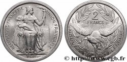 NOUVELLE CALÉDONIE 2 Francs Union Française 1949 Paris