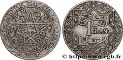 MAROC 1 Franc Empire Chérifien - Maroc N.D. Poissy