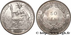 FRENCH INDOCHINA 50 Centièmes 1936 Paris
