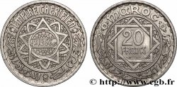 MOROCCO - FRENCH PROTECTORATE 20 Francs AH 1366 1947 Paris