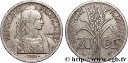 FRENCH INDOCHINA 20 Centièmes 1939 Paris