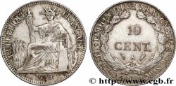 INDOCHINA 10 Centièmes 1929 Paris