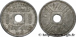 FRENCH INDOCHINA 1/4 Cent 1942 Osaka
