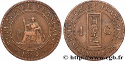 FRENCH INDOCHINA 1 Centième 1894 Paris