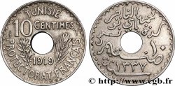 TUNEZ - Protectorado Frances 10 Centimes AH 1337 1919 Paris