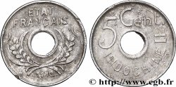 FRENCH INDOCHINA 5 Centièmes 1943 Hanoï