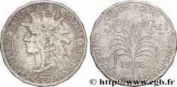 GUADELOUPE Bon pour 50 Centimes 1903 
