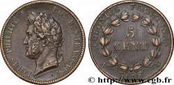 FRENCH COLONIES - Louis-Philippe for Guadeloupe 5 Centimes Louis Philippe Ier 1839 Paris - A