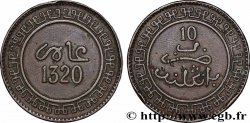MOROCCO 10 Mazounas Abdul Aziz an 1320 1902 Berlin
