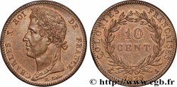 FRENCH COLONIES - Charles X, for Guyana 10 Centimes Charles X 1829 Paris