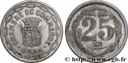 ARGELIA 25 Centimes Chambre de Commerce d’Oran 1922 