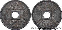 INDOCINA FRANCESE 1/4 Cent 1942 Osaka 